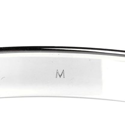 Louis Vuitton Brass Palladium Plated Nanogram Cuff M Silver 5 of 6