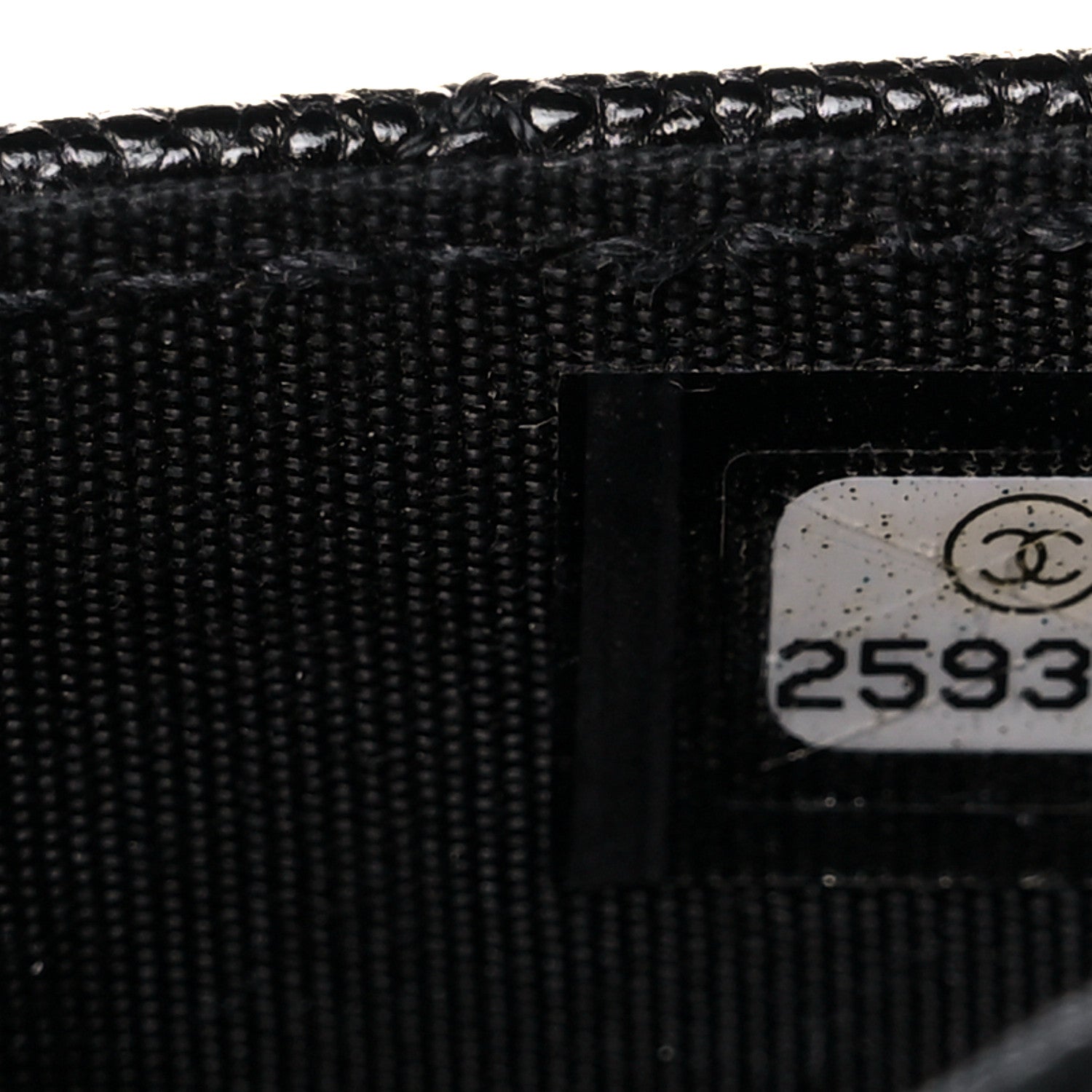 Chanel Caviar Quilted Boy Flap Card Holder Black 8 of 8