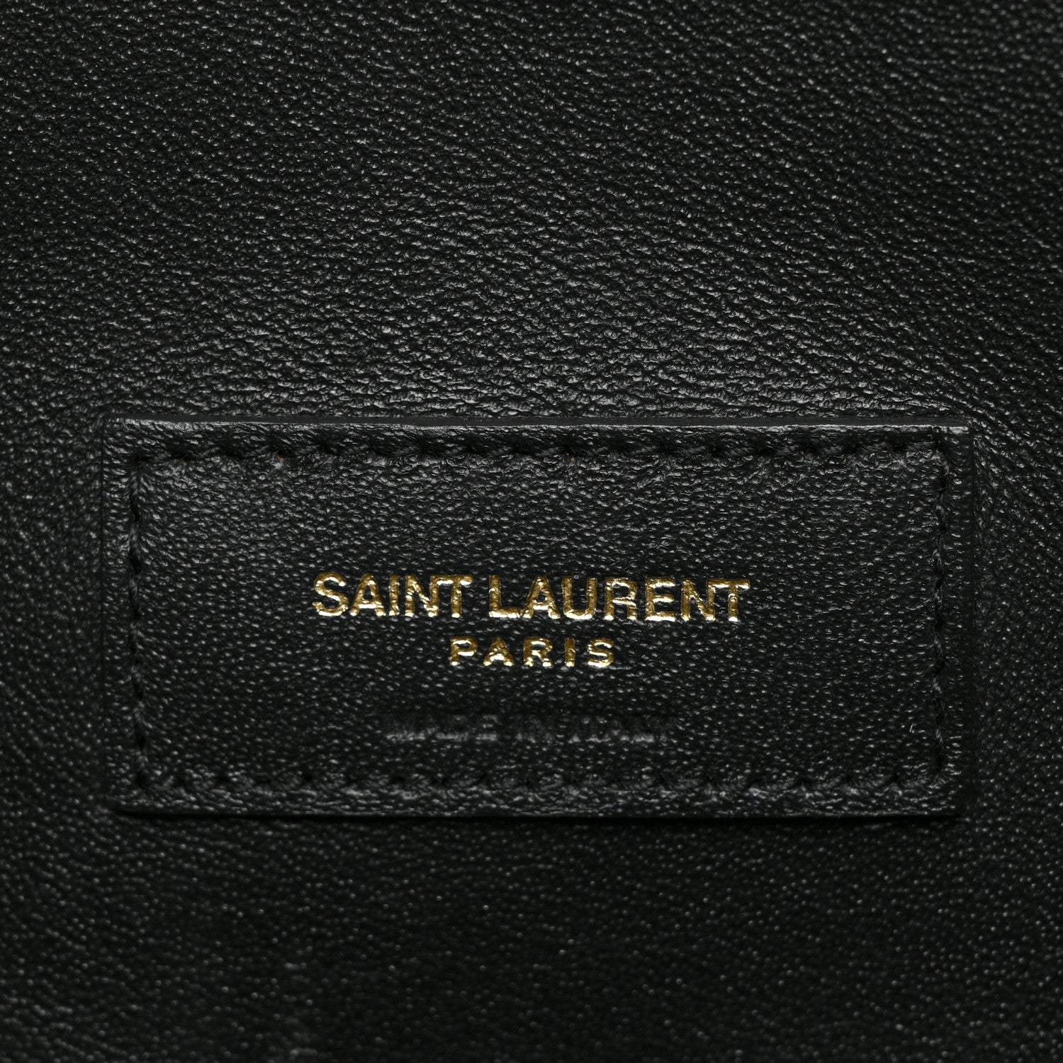 Saint Laurent Suede All-Over Monogram Convertible Tote Black 7 of 15