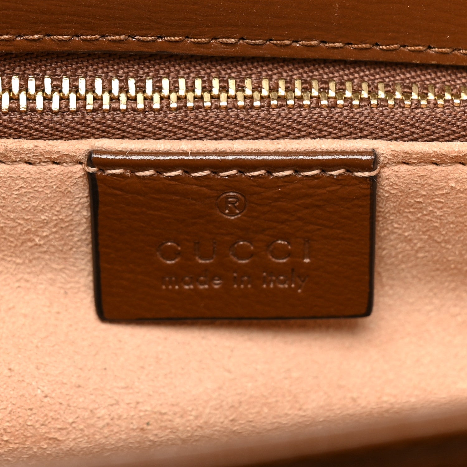 Gucci GG Supreme Monogram Horsebit 1955 Shoulder Bag Beige Brown Sugar 7 of 14