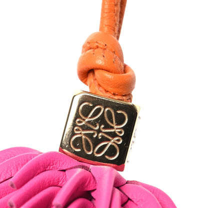 Loewe Calfskin Paula's Ibiza Exotic Bird Charm  Fuchsia Bright Orange 3 of 6