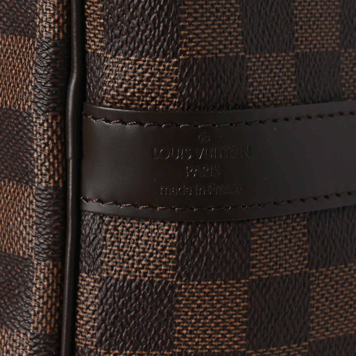 Louis Vuitton Damier Ebene Keepall Bandouliere 55 6 of 10