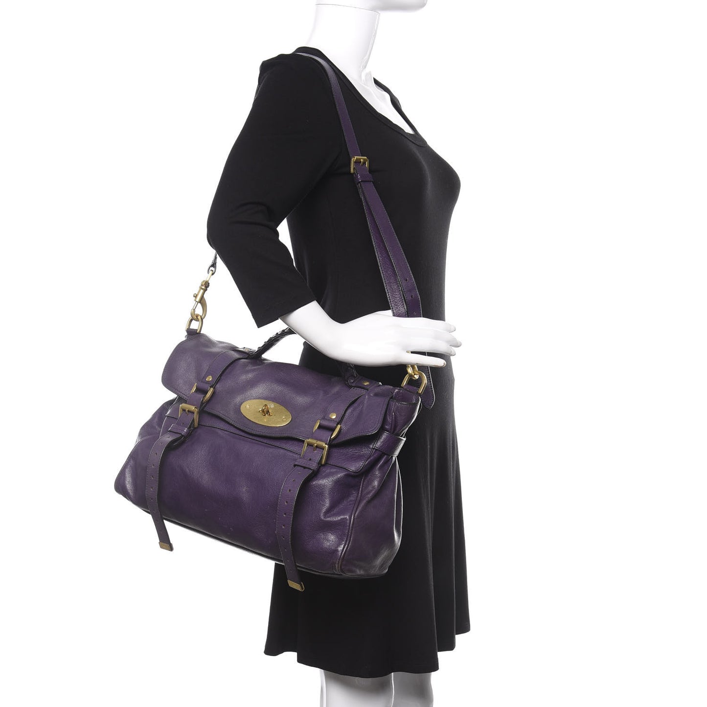 Polished Buffalo Oversized Alexa Grape