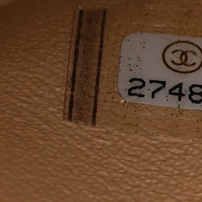 Chanel Caviar Quilted Jumbo Double Flap Beige 7 of 10