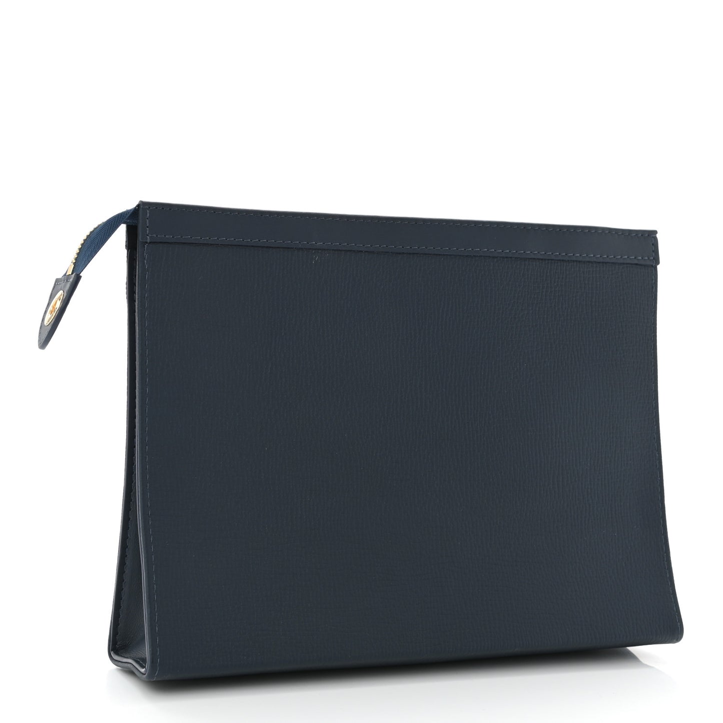 X NIGO Taurillon Monogram Denim Drip Pochette Voyage MM Blue