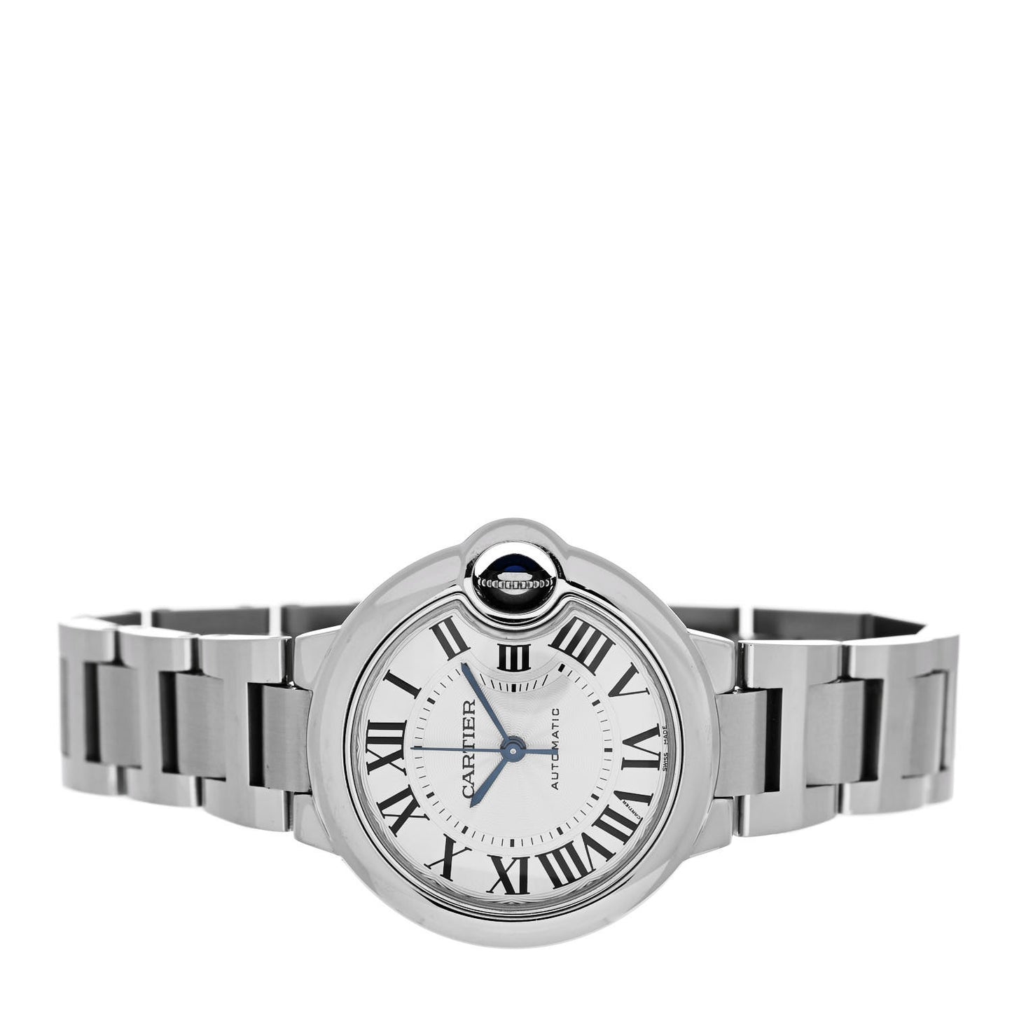 Stainless Steel 33mm Ballon Bleu De Cartier Automatic Watch