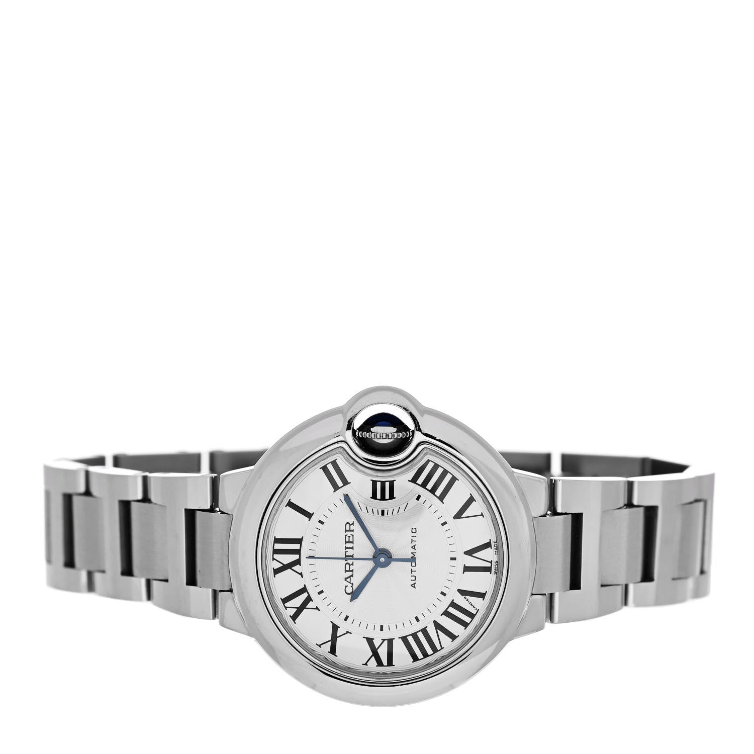 Cartier Stainless Steel 33mm Ballon Bleu De Cartier Automatic Watch 2 of 5