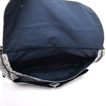 Louis Vuitton Mini Lin Sac a Langer Diaper Bag Blue 5 of 12