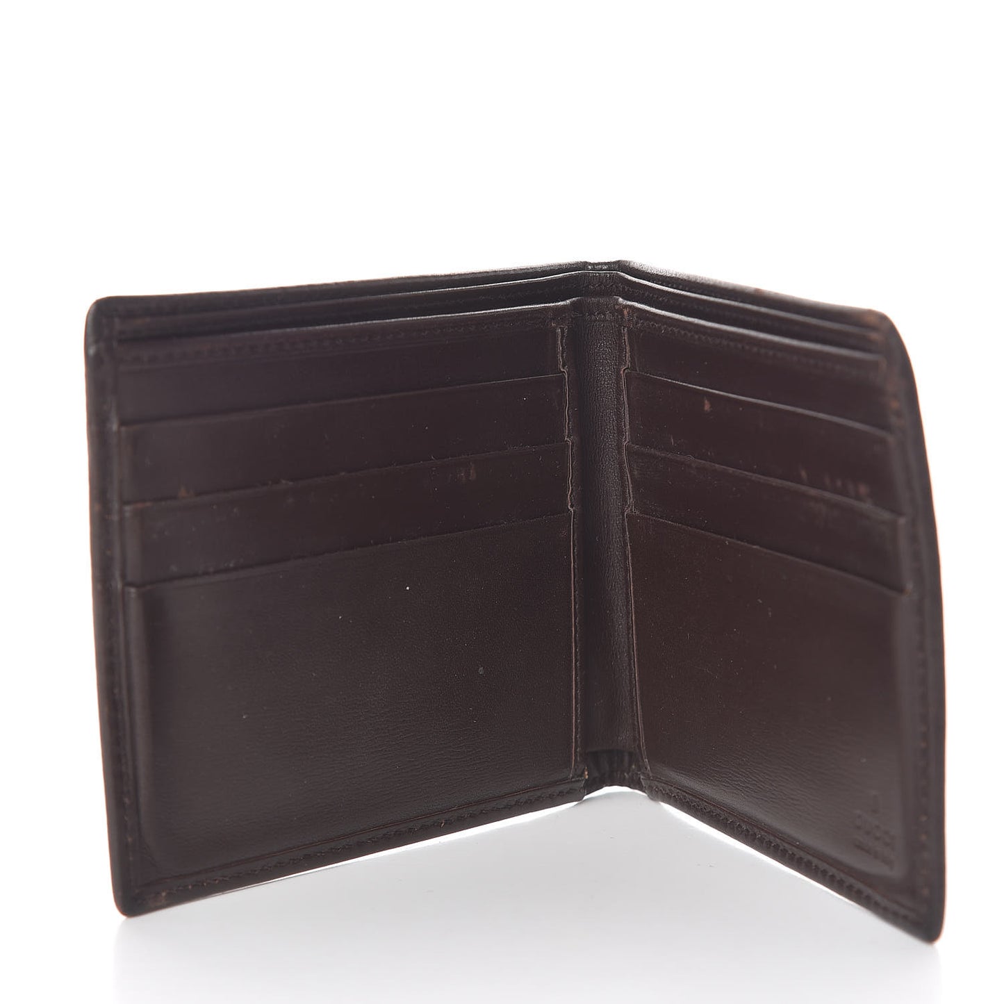 Monogram Web Bi-Fold Wallet Dark Brown