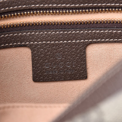 Gucci GG Supreme Monogram Web Small Ophidia Shoulder Bag Brown 6 of 10