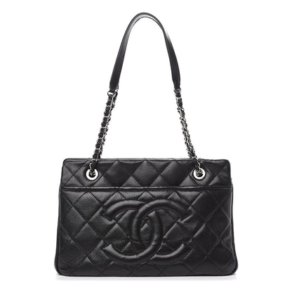 Chanel Caviar Quilted Timeless CC Soft Tote Black 1 of 10