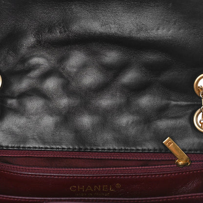 Chanel Patent Quilted Accordion Reissue 2.55 Flap Navy 6 of 9