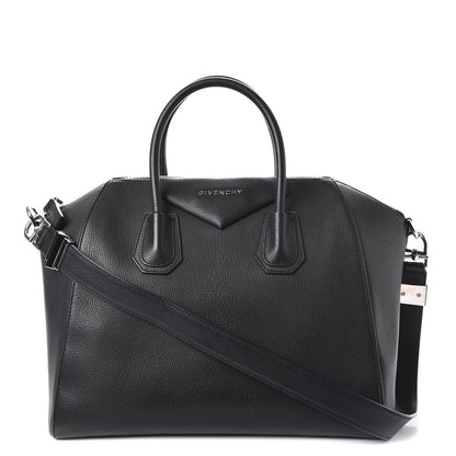 Givenchy Sugar Goatskin Medium Antigona Black 1 of 11