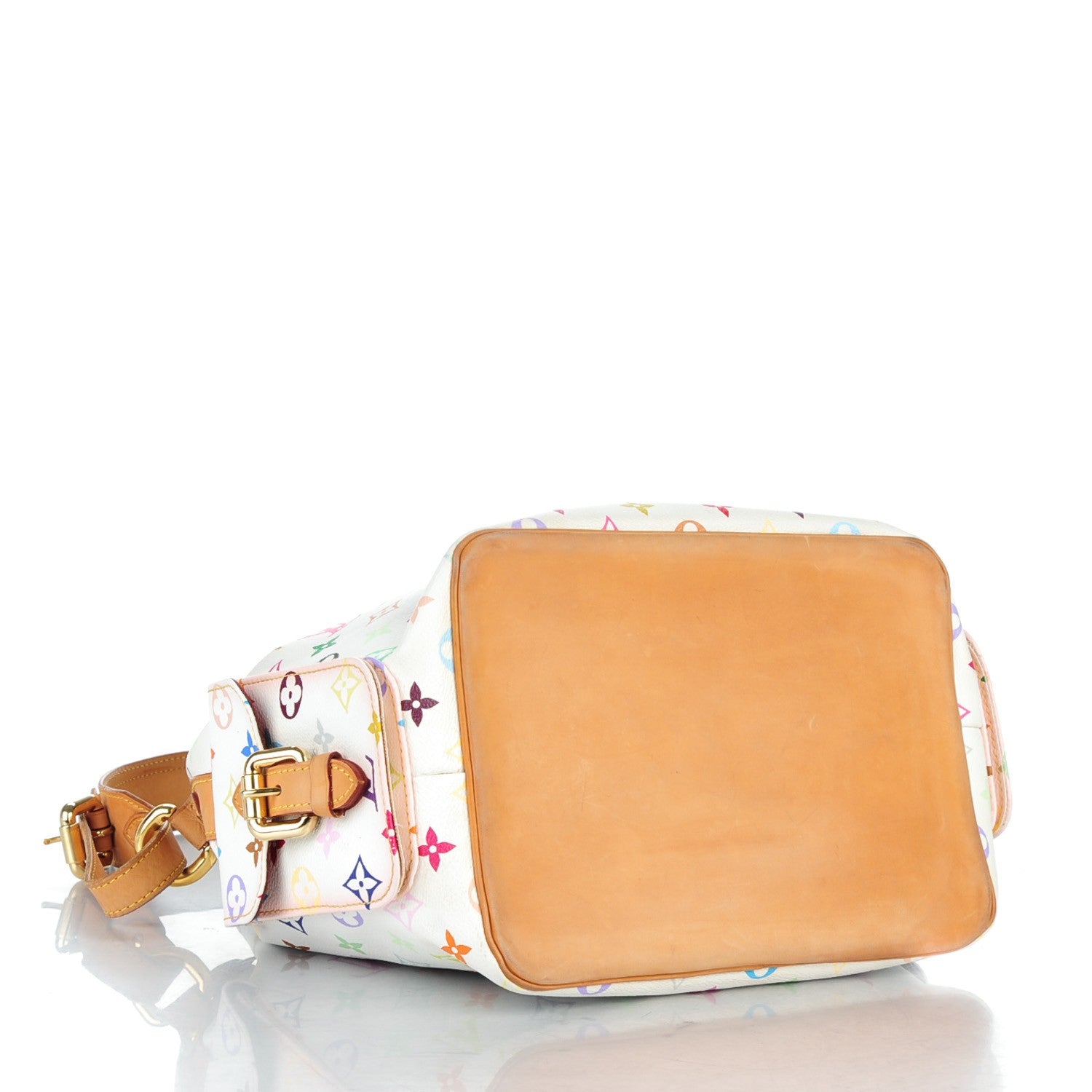 Louis Vuitton Monogram Multicolor Petit Noe White 4 of 9