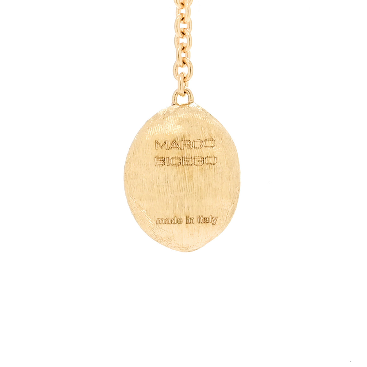 18K Yellow Gold Siviglia Single Strand Drop Earrings