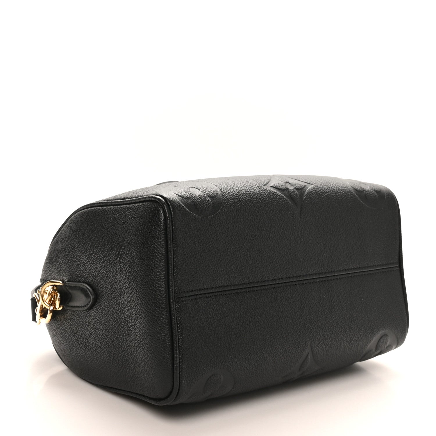 Louis Vuitton Empreinte Monogram Giant Speedy Bandouliere 25 Black 4 of 9