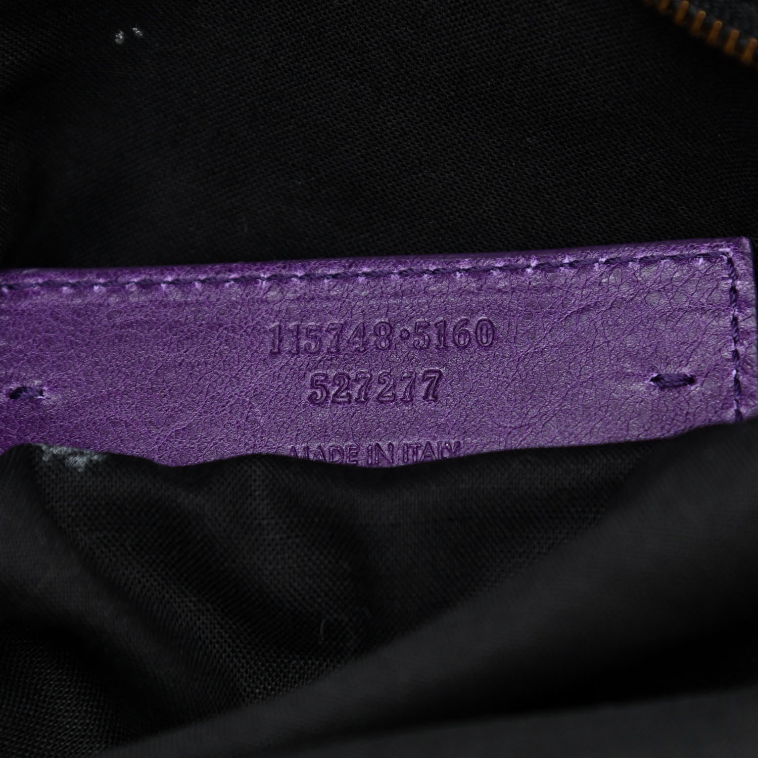 Balenciaga Agneau Classic Hardware City Dark Violet 7 of 14