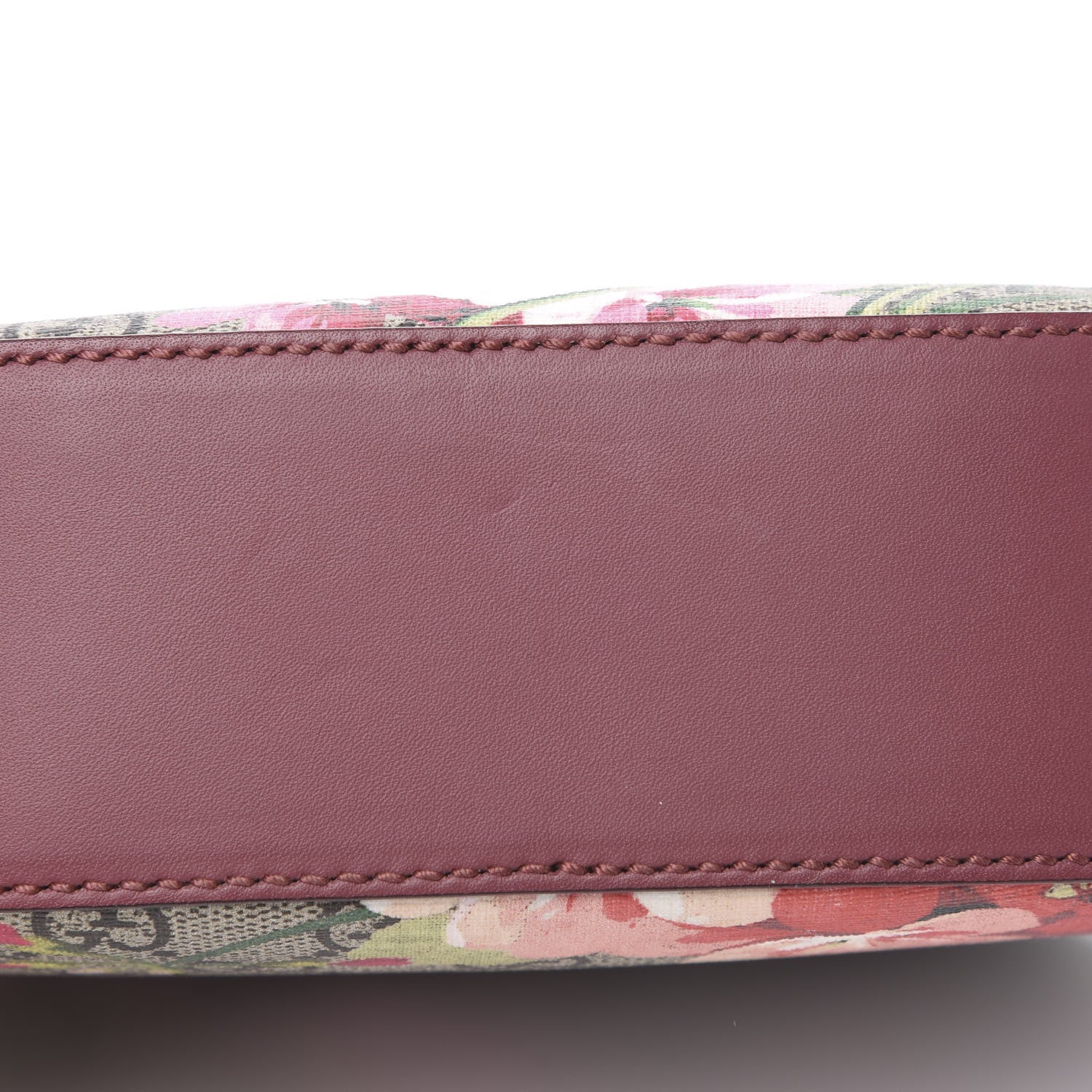 Gucci GG Supreme Monogram Blooms Mini Chain Shoulder Bag Beige Multicolor Dry Rose 11 of 11