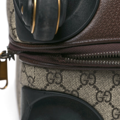 Gucci GG Supreme Monogram Web Medium Savoy Trolley Beige Ebony 13 of 13