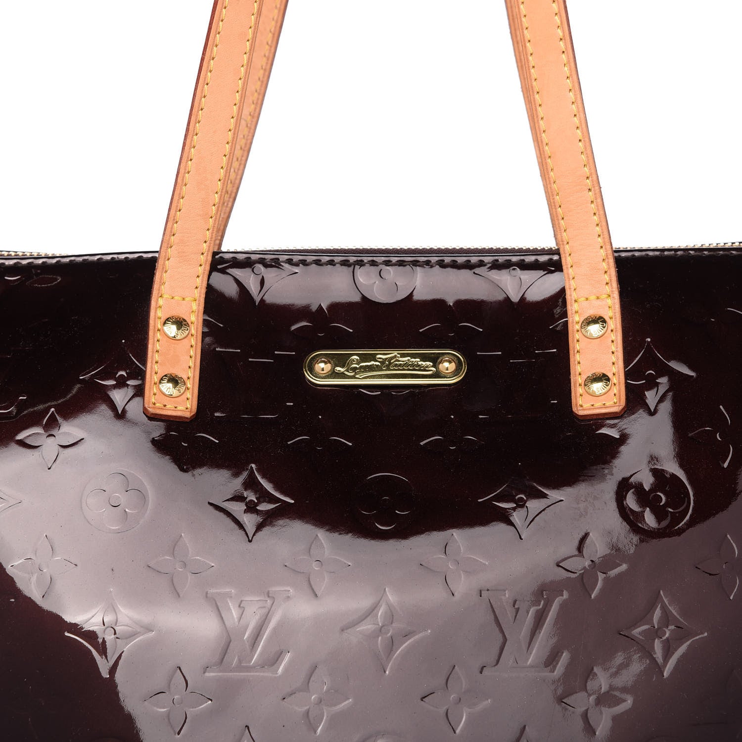 Louis Vuitton Vernis Bellevue GM Amarante 9 of 9