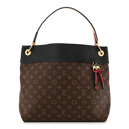 Louis Vuitton Monogram Tuileries Hobo Black 1 of 9