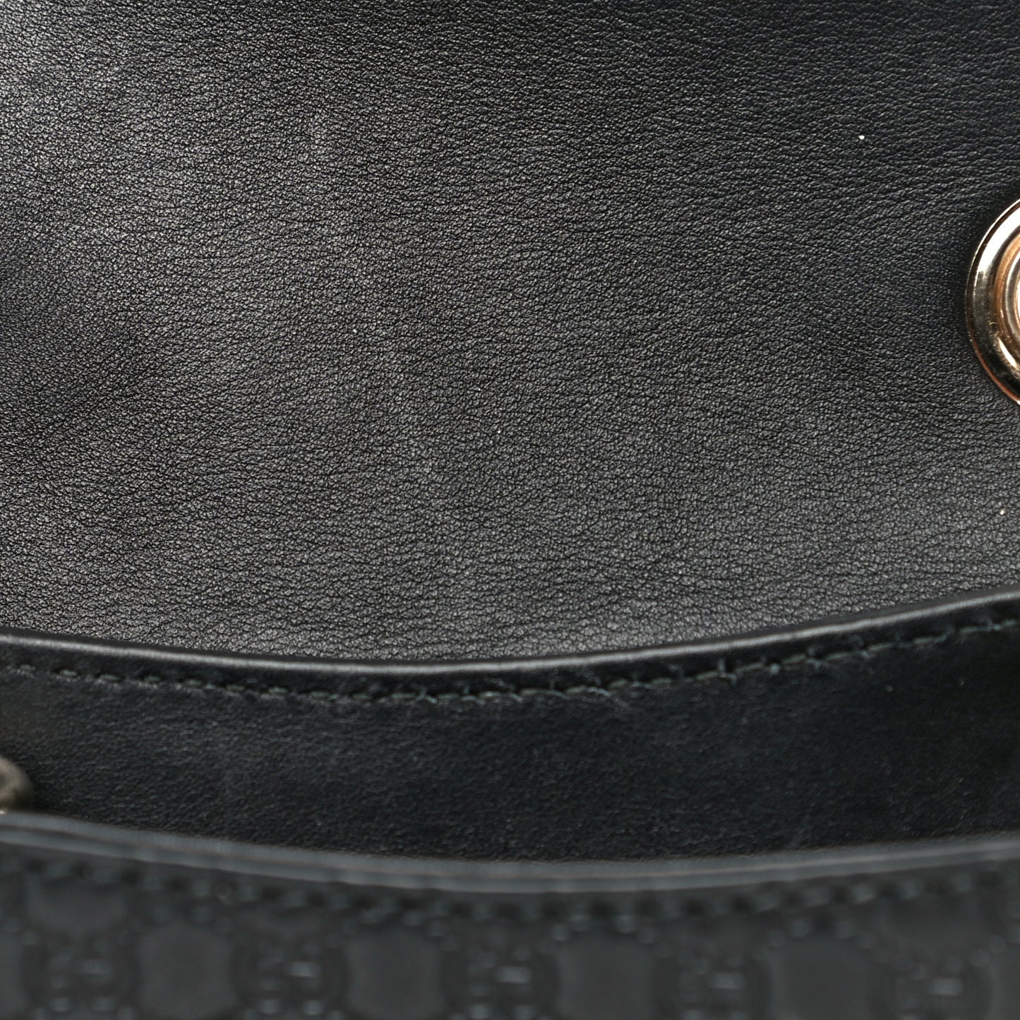 Microguccissima Mini Emily Shoulder Bag Black
