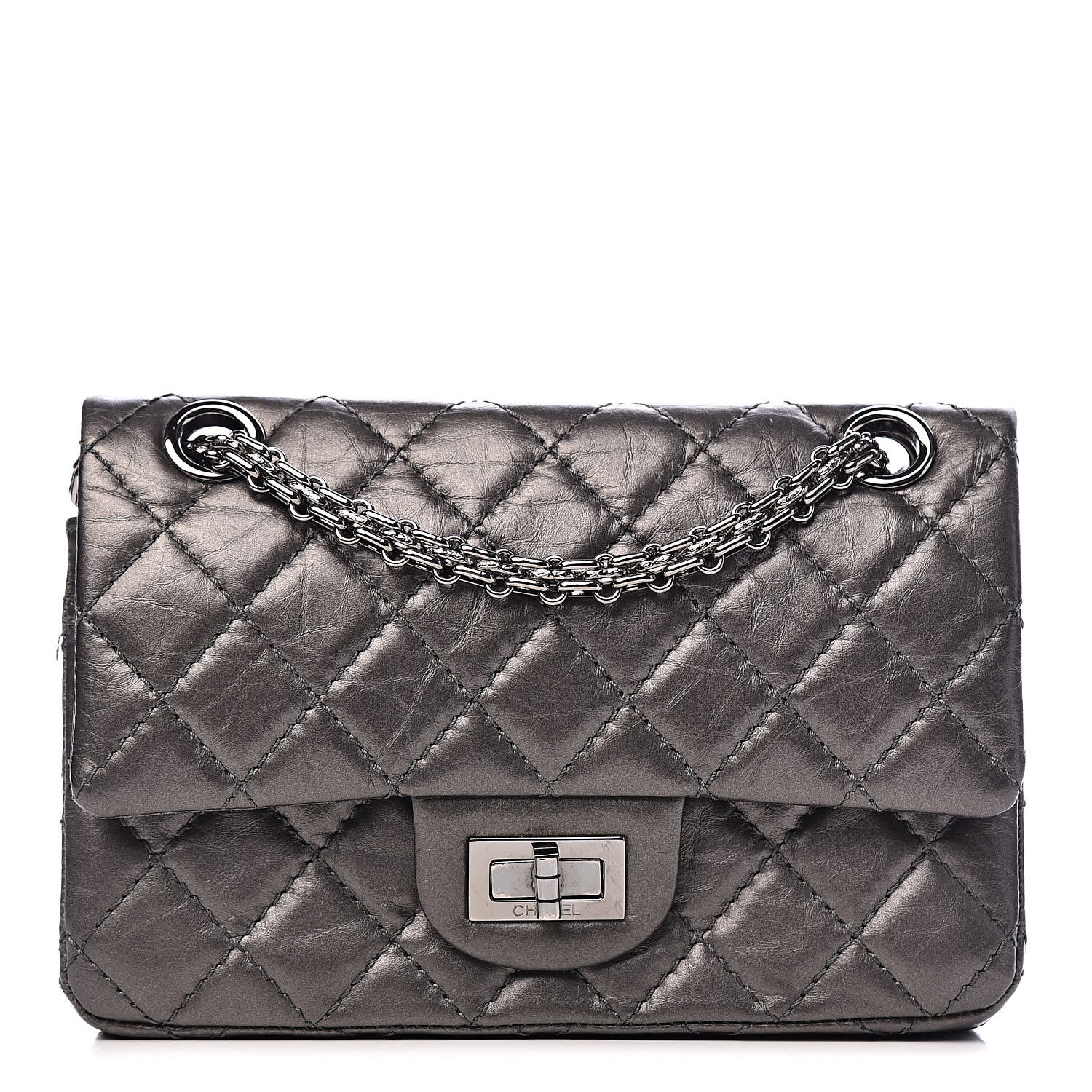 Chanel Aged Calfskin Quilted 2.55 Reissue 224 Flap 1 of 10
