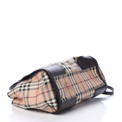 Burberry Haymarket Check Small Gladstone Chocolate 4 of 9