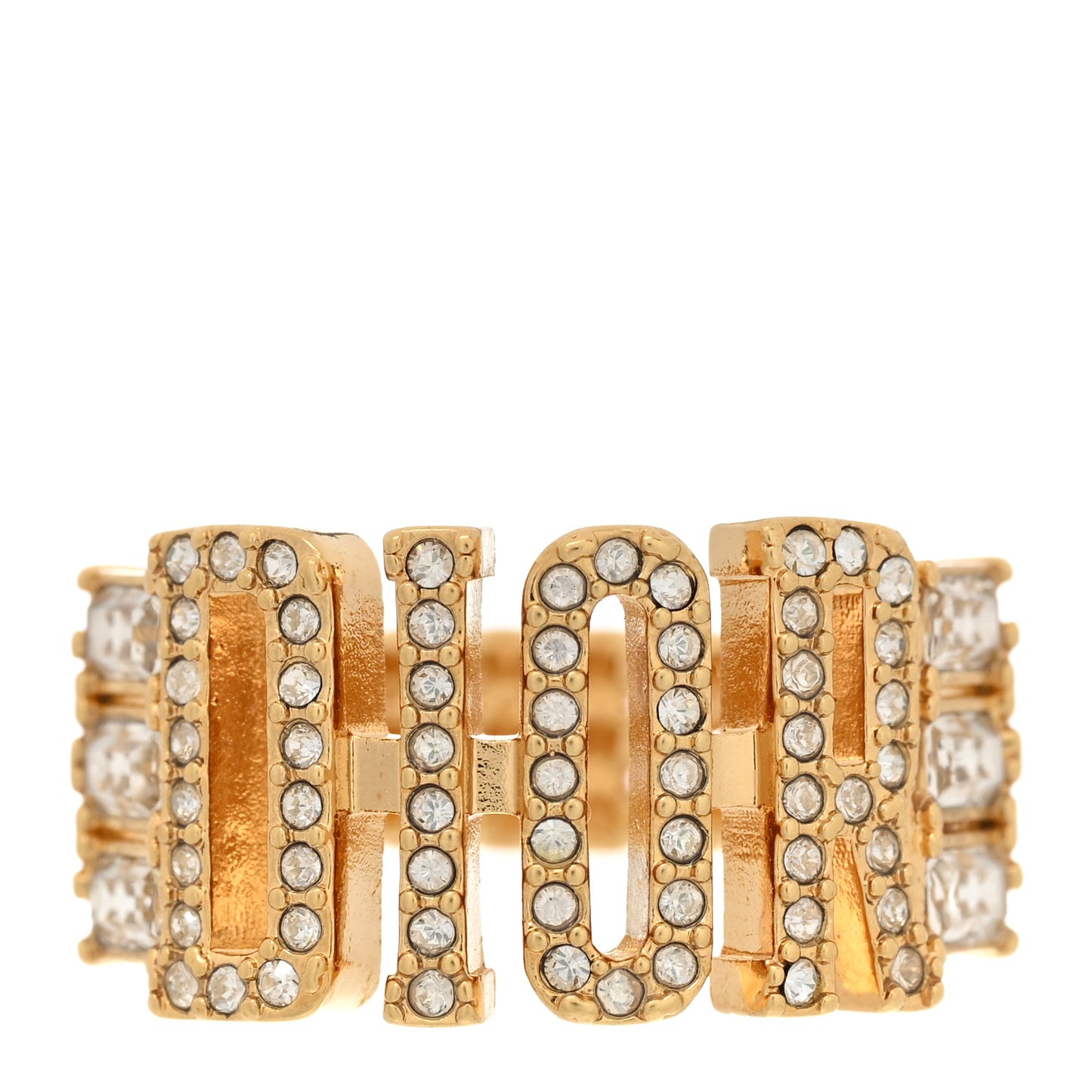 Metal Crystal DIO(R)EVOLUTION Ring 54/7 Gold