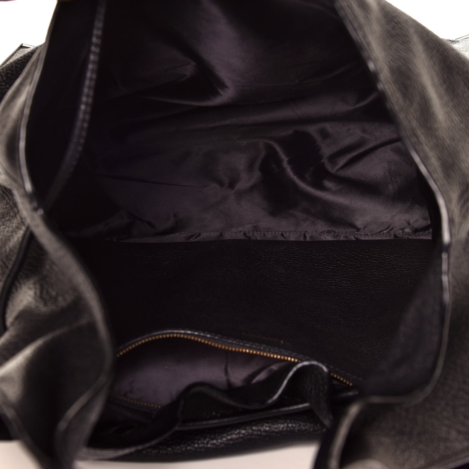 3.1 Phillip Lim Calfskin Scout Drawstring Hobo Black 4 of 4