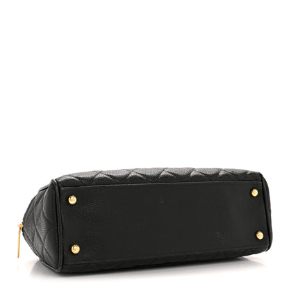 Chanel Caviar Quilted Small Bowler Black 4 of 13