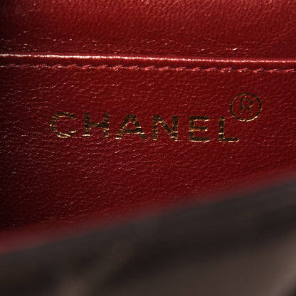 Chanel Lambskin Quilted Jumbo Single Flap Black 6 of 9