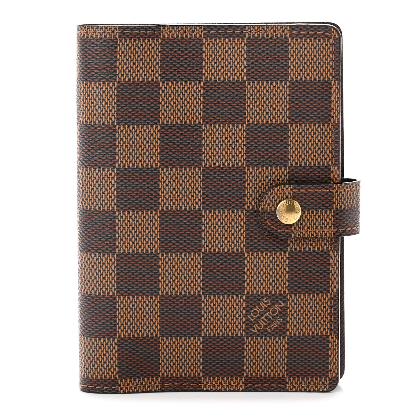 Damier Ebene Small Ring Agenda Cover