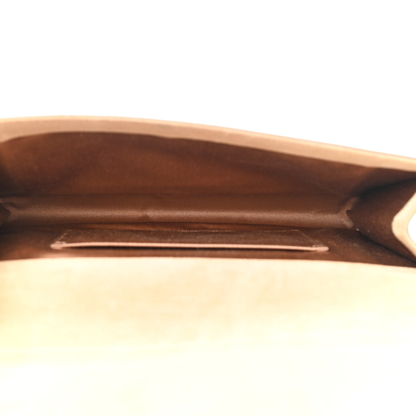 Patent Calfskin Monogram Large Belle De Jour Clutch Chair