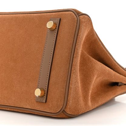 Hermes Veau Doblis Swift Grizzly Birkin 25 Alezan 9 of 12