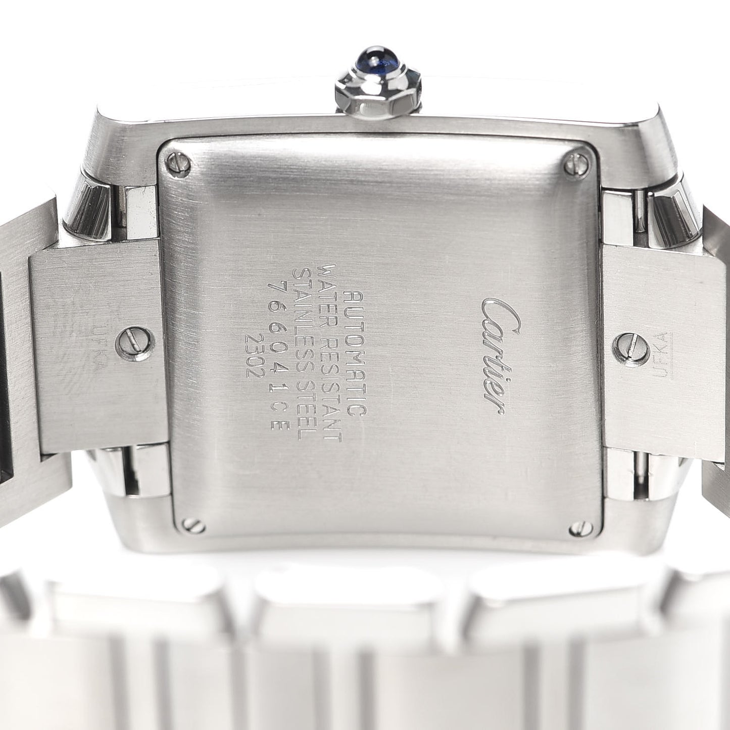Stainless Steel 28mm Tank Francaise Automatic Watch