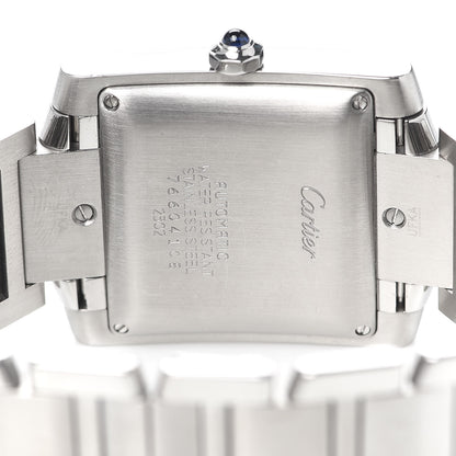 Cartier Stainless Steel 28mm Tank Francaise Automatic Watch 4 of 6