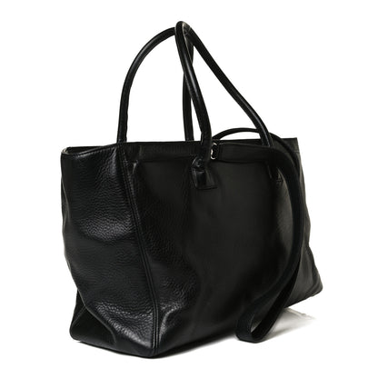 Chanel Deerskin Cerf Executive Shopper Tote Black 2 of 18