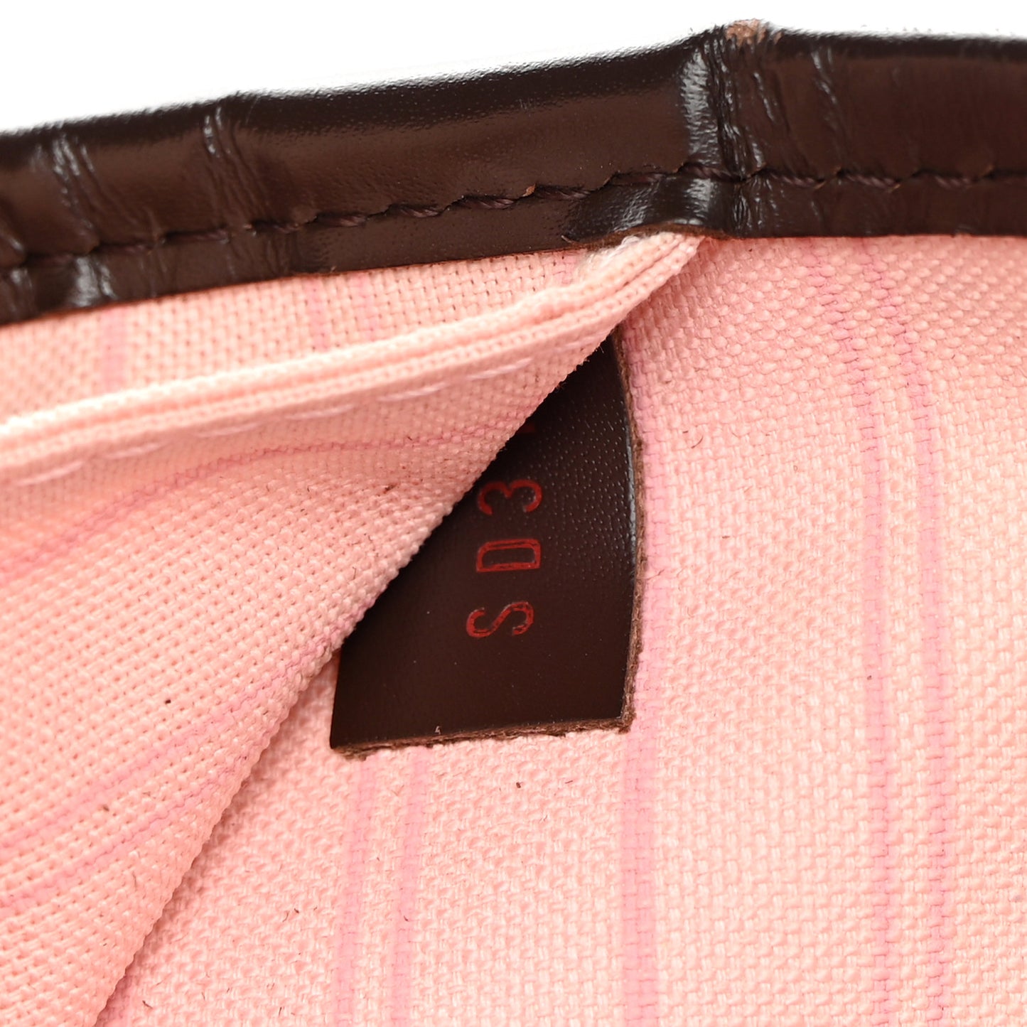 Damier Ebene Neo Neverfull MM Rose Ballerine