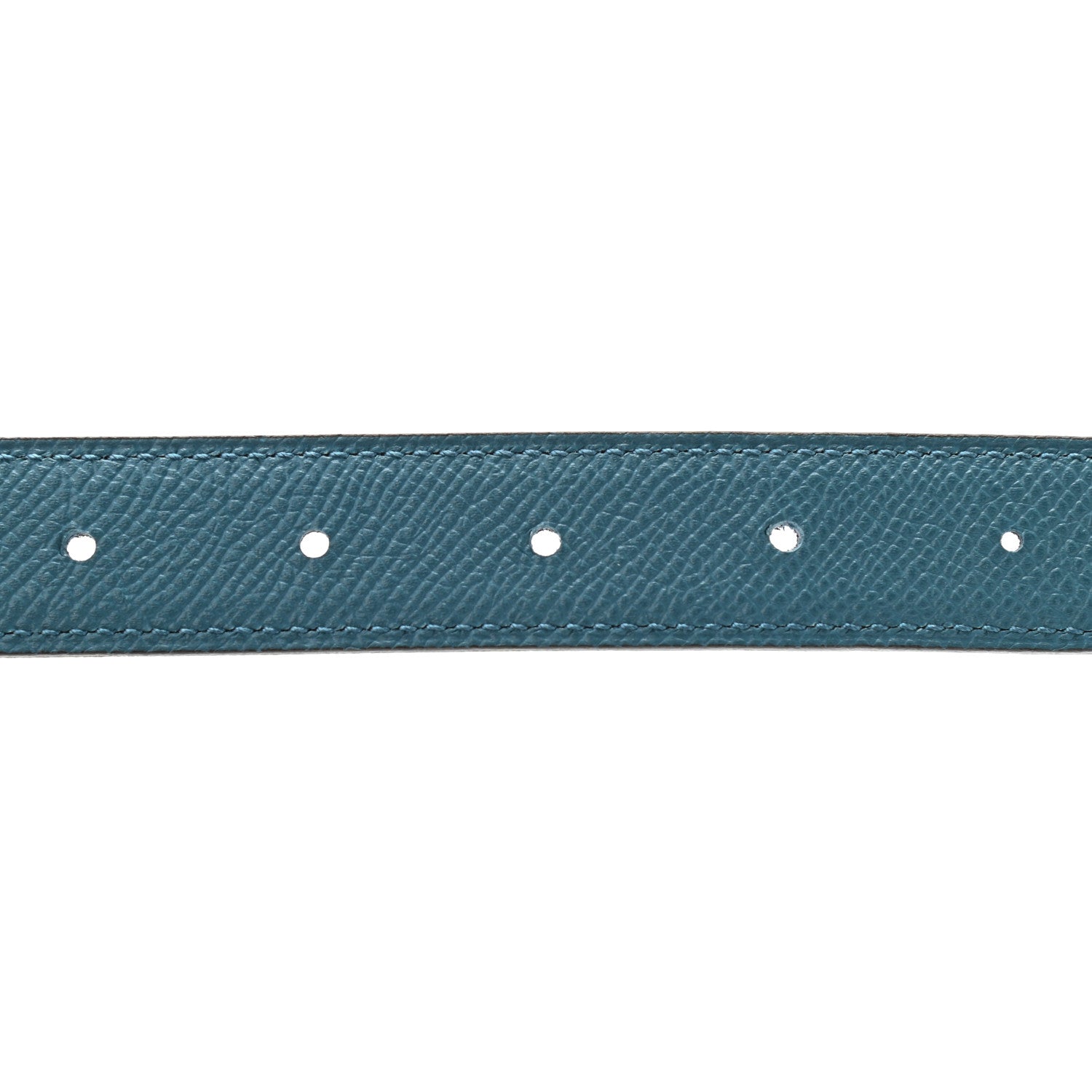 Hermes Swift Epsom 24mm Constance H Belt 85 Bleu Saphir Colvert 6 of 6