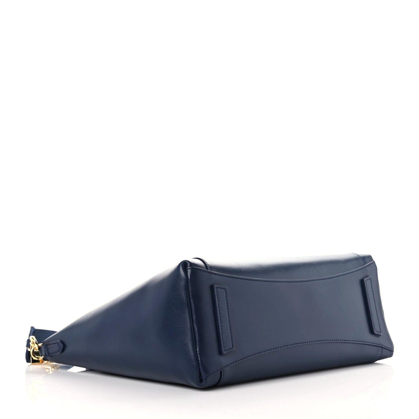 Box Calfskin Small Antigona Sport Top Handle Bag Navy
