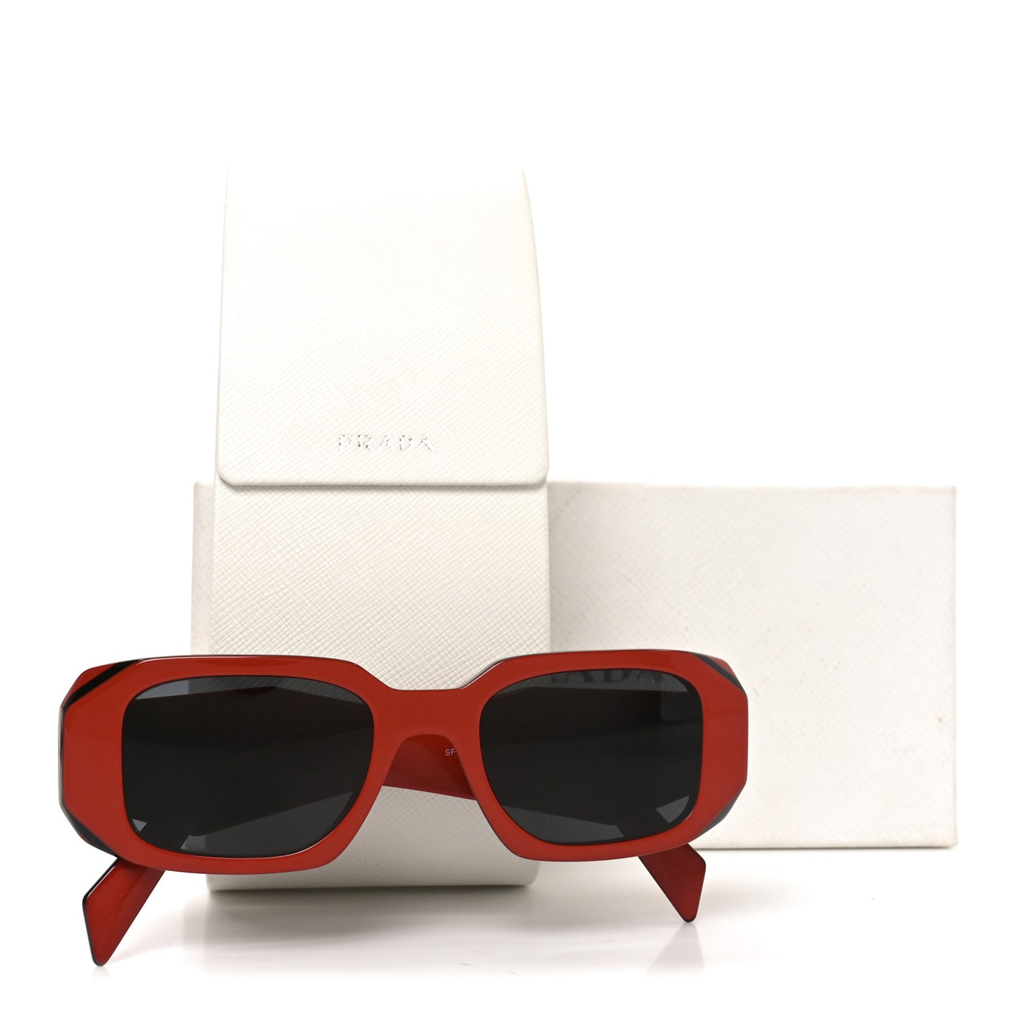 Acetate Symbole Sunglasses SPR 17W Orange Black