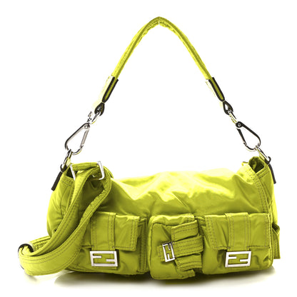 Fendi Econyl Cuoio Romano Multipocket Baguette Wasabi 1 of 10