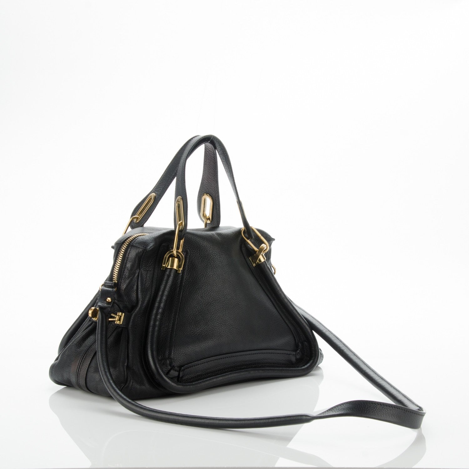 Chloe Calfskin Medium Paraty Black 3 of 8