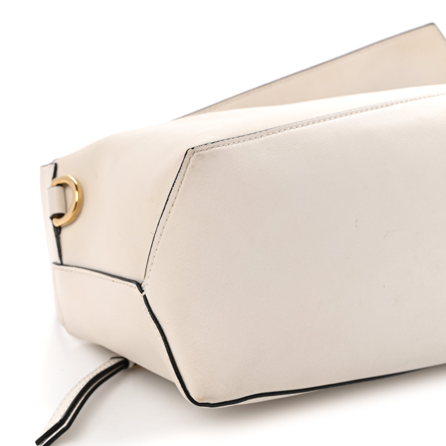 Calfskin Puzzle Hobo White