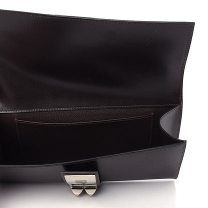 Hermes Box Medor 23 Clutch Chocolate 5 of 9