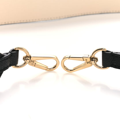 Louis Vuitton Empreinte Monogram Bandouliere Shoulder Strap Black Beige 5 of 5
