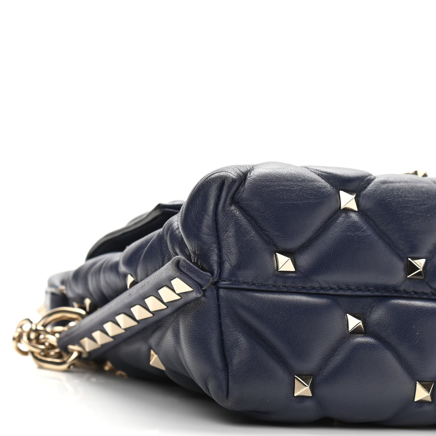 Nappa Small Candystud Crossbody Navy