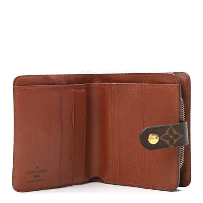 Louis Vuitton Monogram Compact Zippe Zipped Wallet 5 of 8
