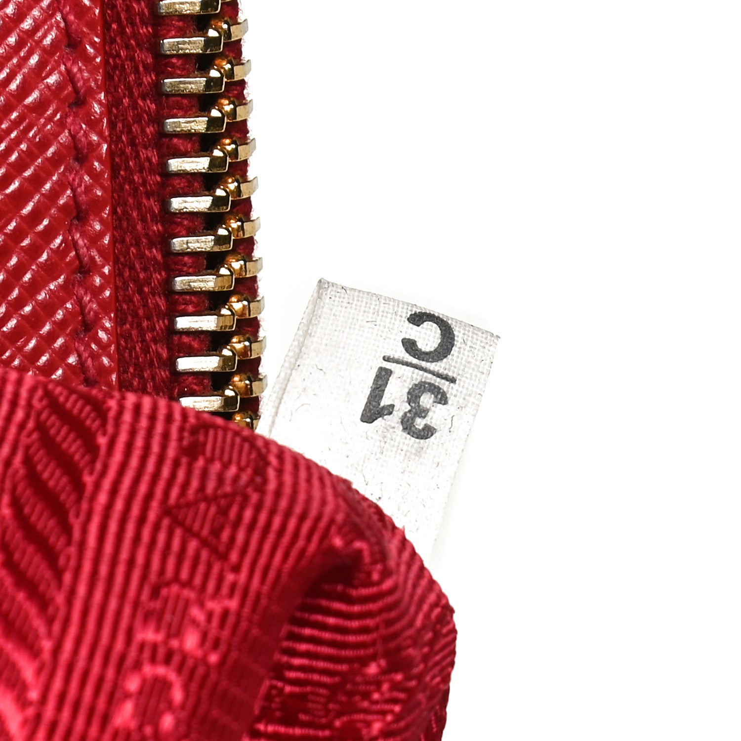 Prada Saffiano Small Galleria Double Zip Tote Fuoco 7 of 12